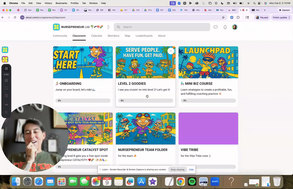 free mini biz course for y'all!