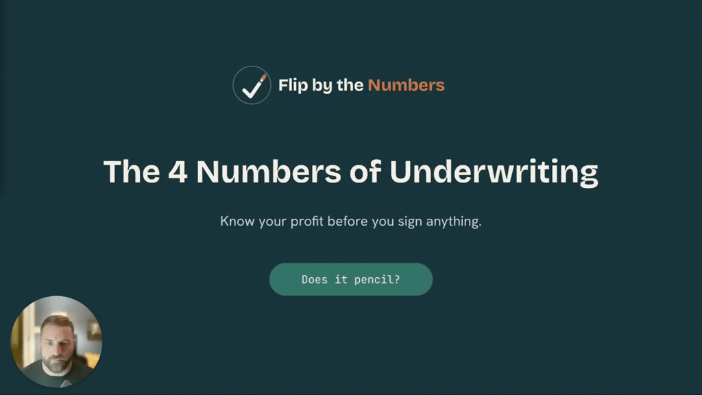 📐 Four numbers decide every flip. Most people only run two of them.