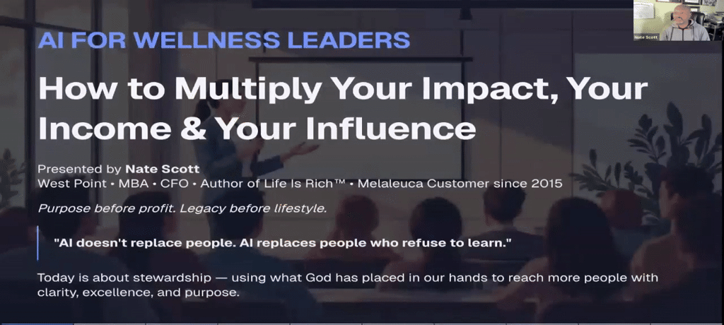 Harnessing AI for Enhanced Impact and Influence in Wellness Leadership