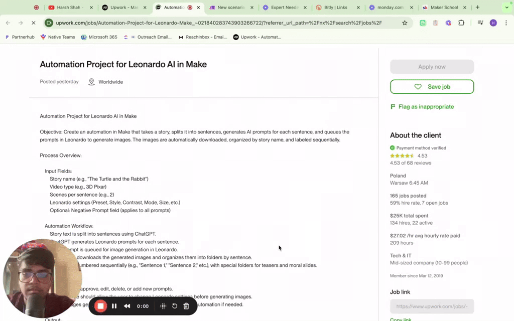 Increase your response rates on Upwork application