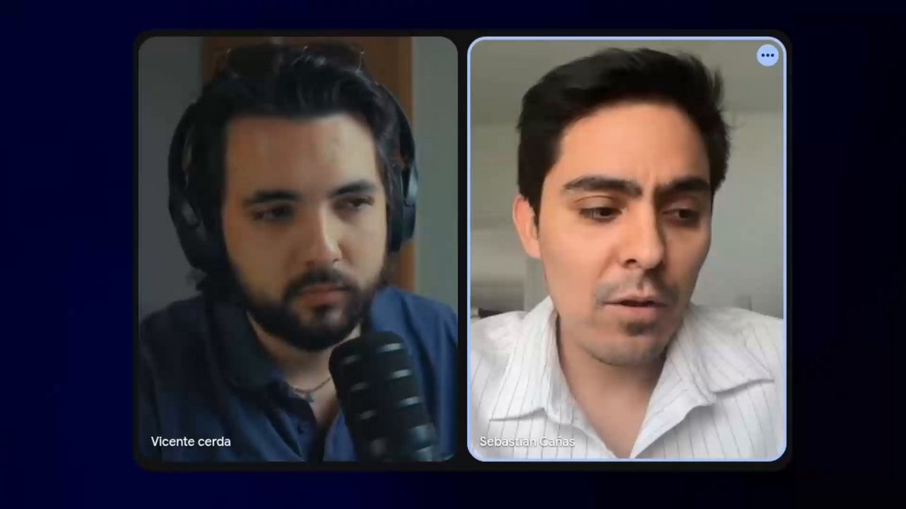 Hasta más amable que un humano, ya me siento más tranquilo — Sebastián Cañas