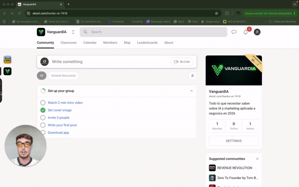 Te damos la bienvenida..