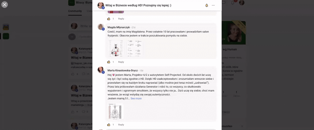 Podsumowanie analizy Human Design Marty w kontekście biznesu