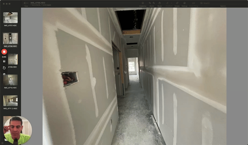 Sheetrock is IN!!! Tape, Float Complete