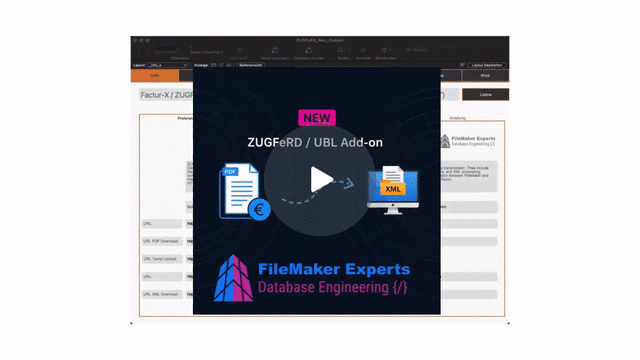 ZUGFeRD & E-Rechnung Demonstration