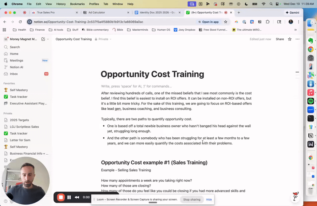Destroying think about it objections - 3 Examples