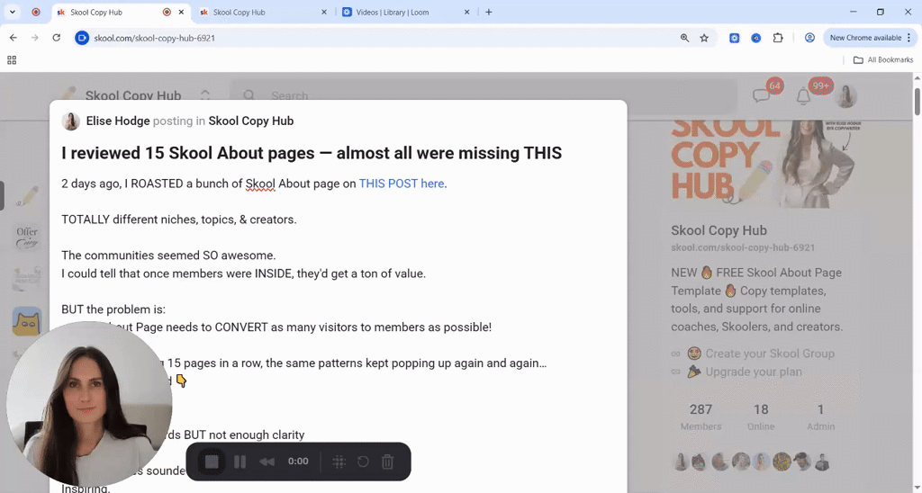 I reviewed 15 Skool About pages — almost all were missing THIS