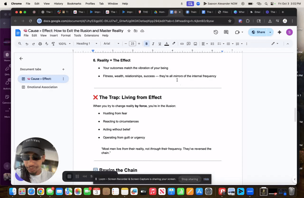 Cause and Effect Mini Training!