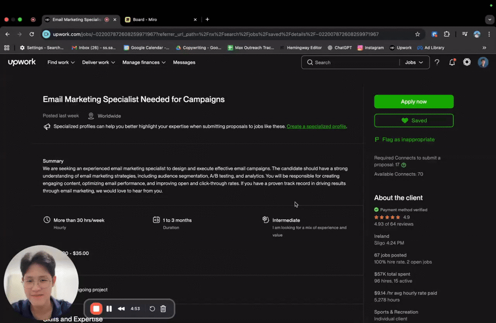 First proposal sent! (Roast my first proposal)