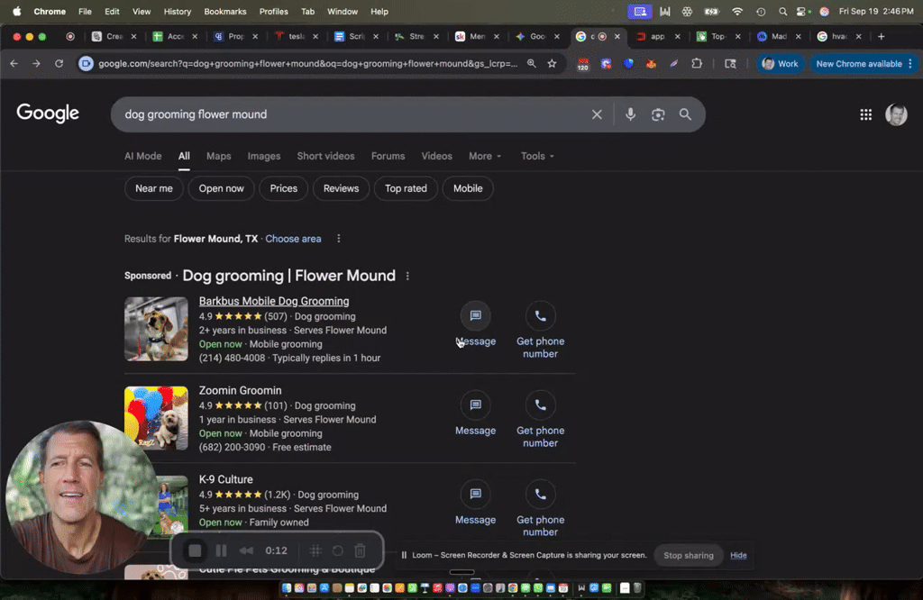 Create Free amazing photos for your Google Business Profile or Google Local Service Pages