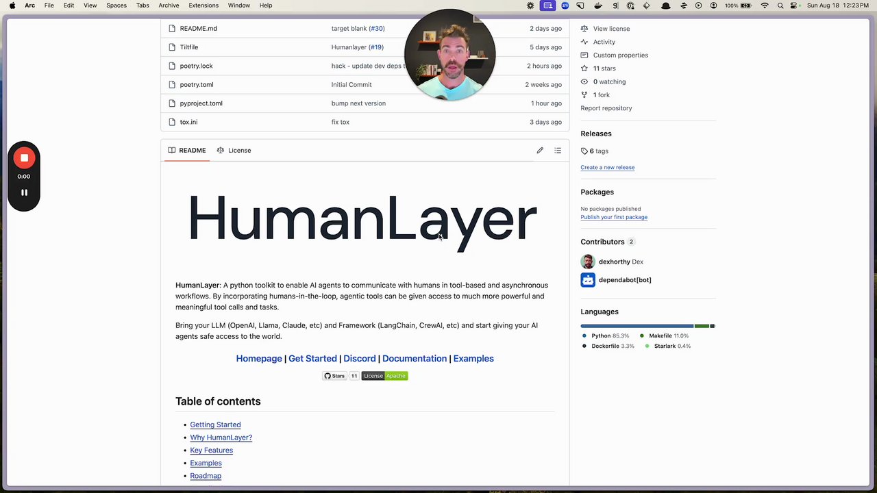 Preview of Getting Started with HumanLayer