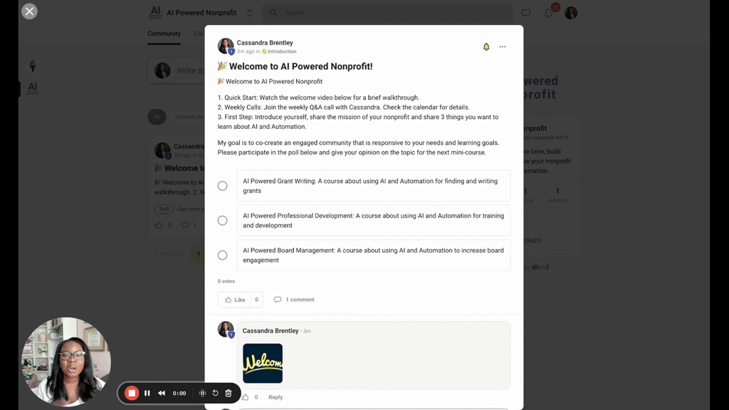 🎉 Welcome to AI Powered Nonprofit!
