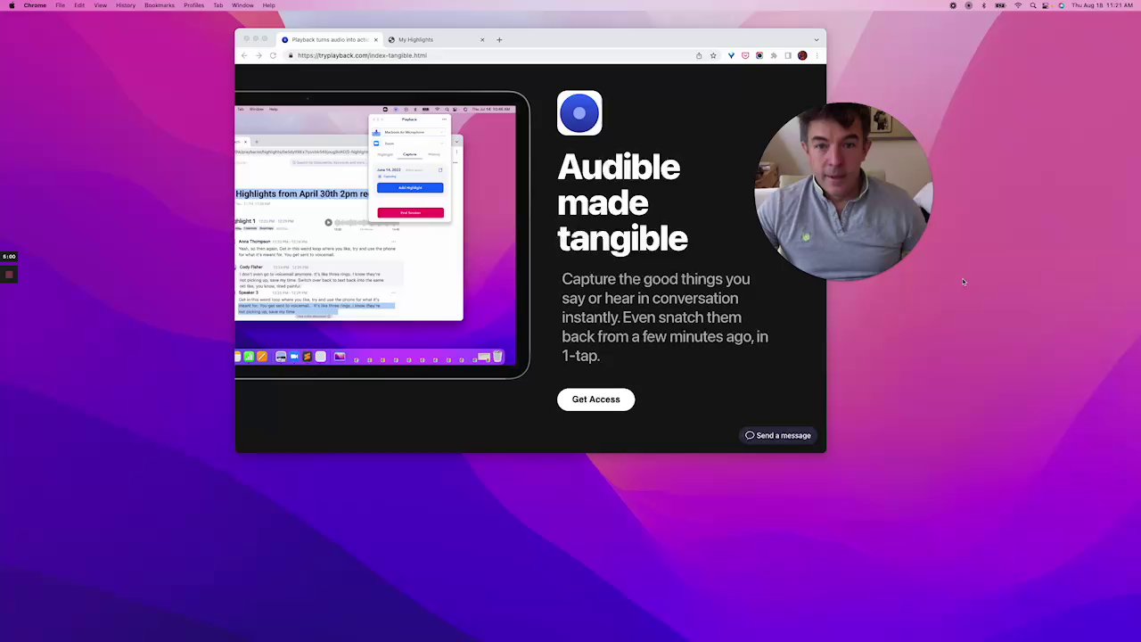 Preview of Turn audio into action