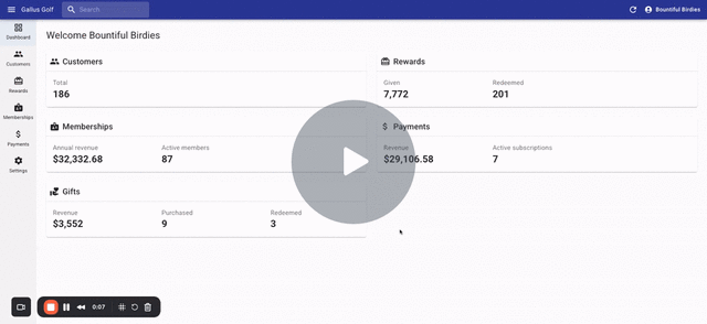 Intro to Customer Dashboard