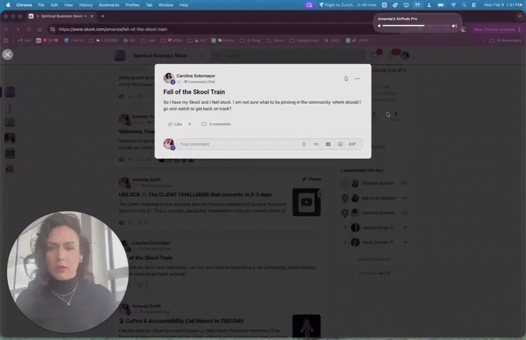 What should I be posting in my community? 