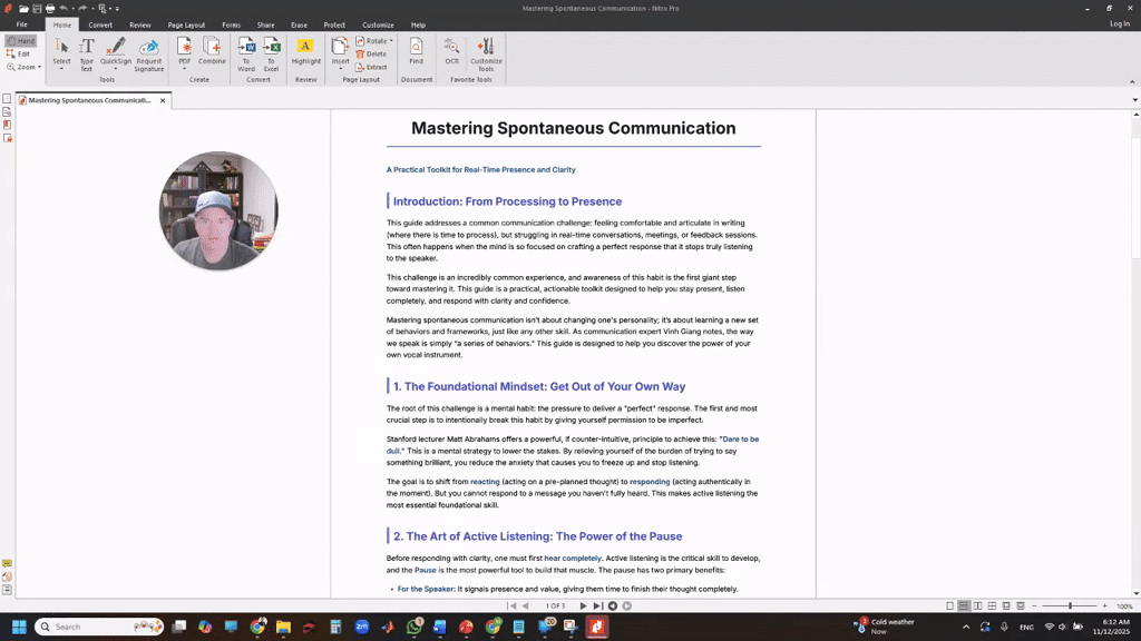 Improving Communication Skills