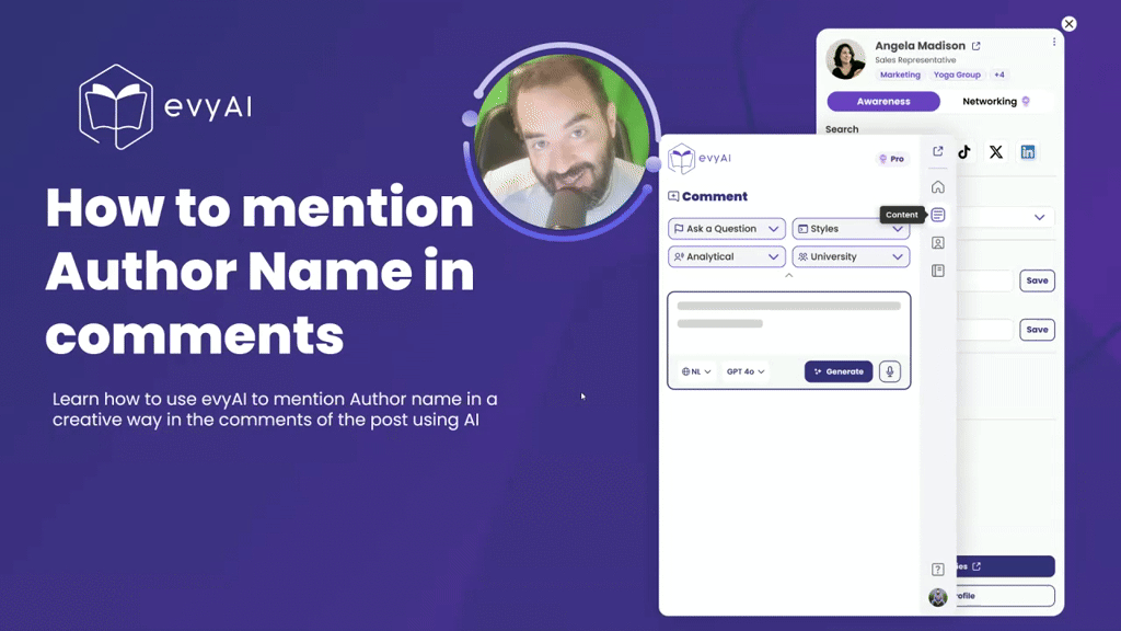 How to mention Author Name in comments on LinkedIn! · AI for LinkedIn ...