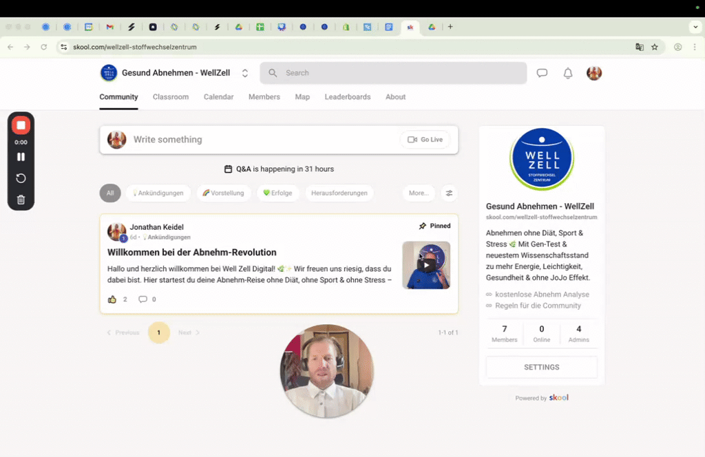 Willkommen bei Well Zell der Abnehm Revoluiton 
