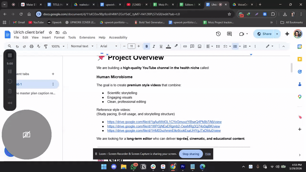i’m Looking for a video editor For long-form german videos 