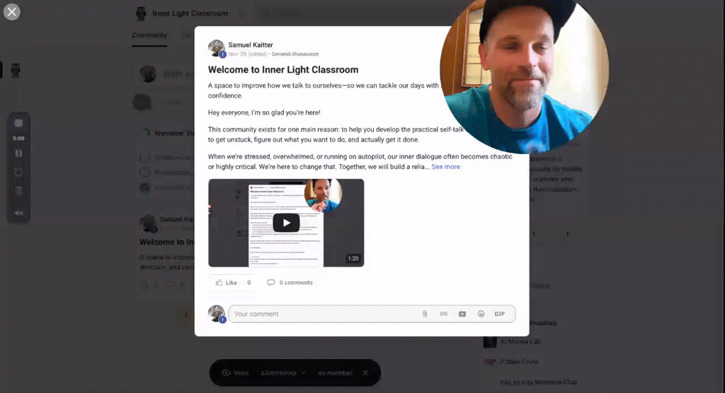 Welcome to Inner Light Classroom