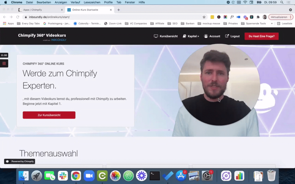Chimpify 360° – Kurs zum Website-Baukasten von Jan Schulze-Siebert
