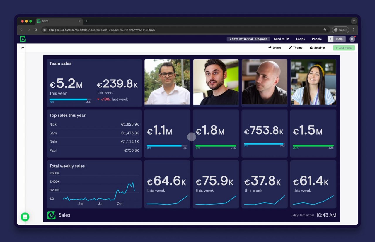 Preview of 9. Finalize the dashboard layout and labels
