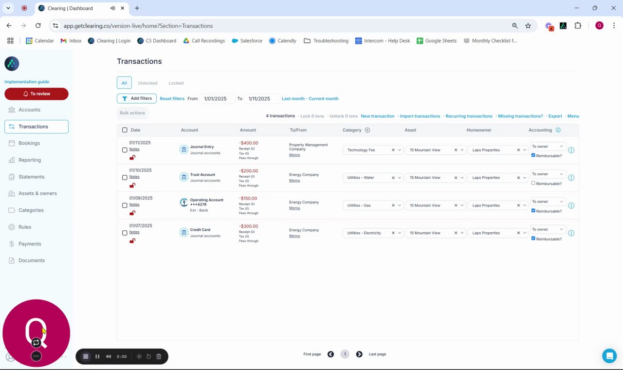 Preview of Understanding the Reimbursable Checkbox in Clearing