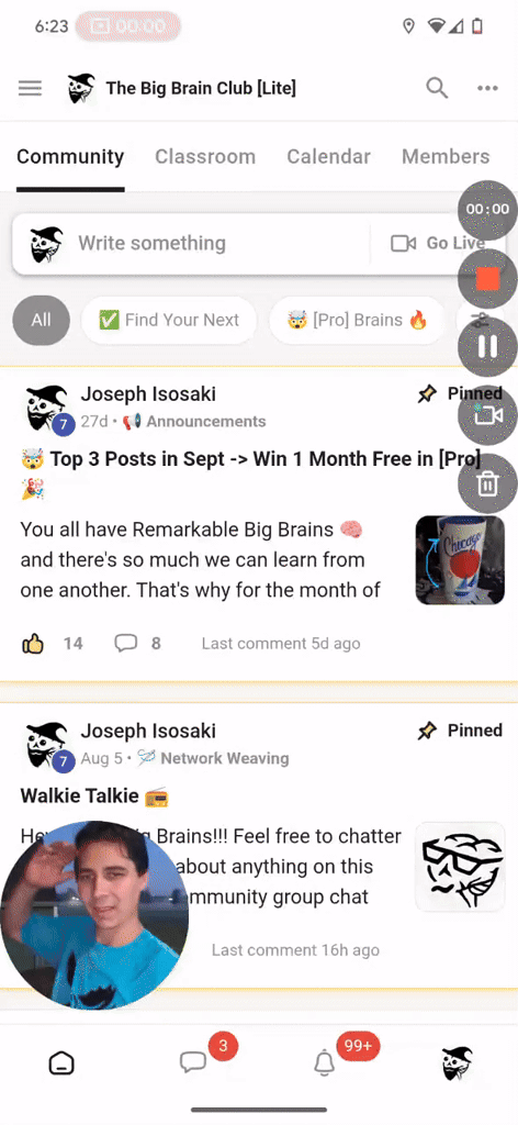 Why Are You Active in The Big Brain Club...