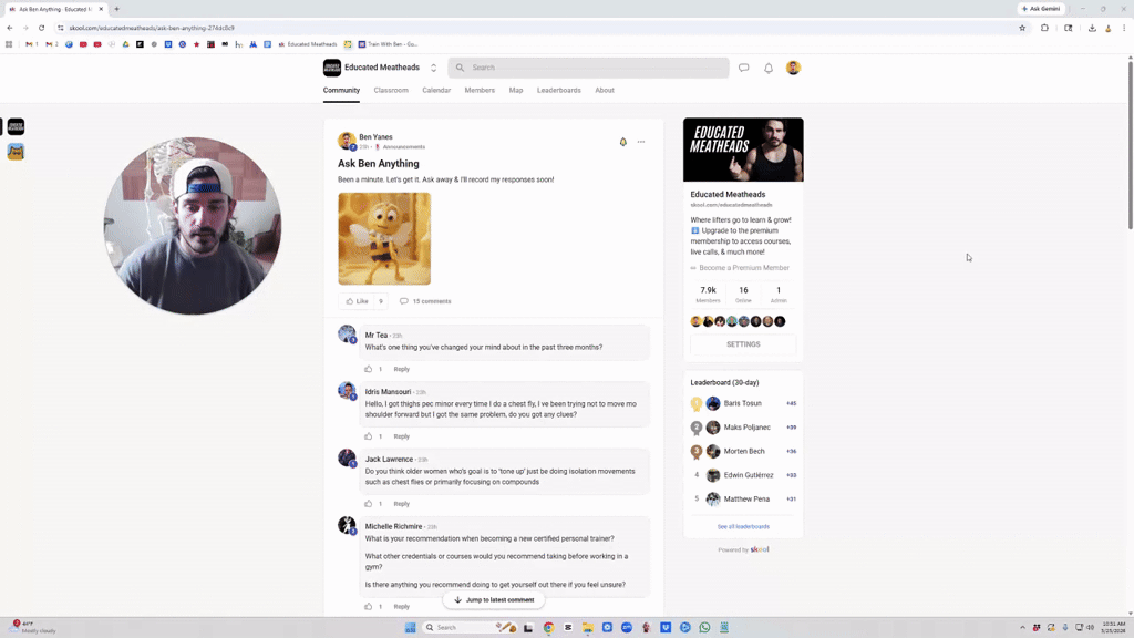 Ben Answers Questions 3/25/2026