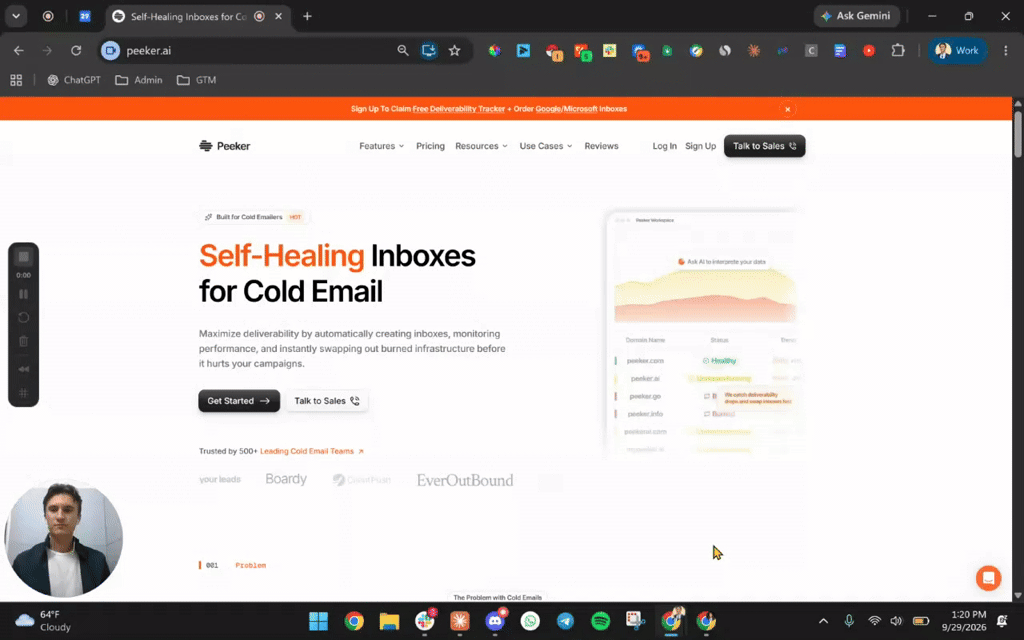 Peeker Partnership: Email Deliverability at Scale