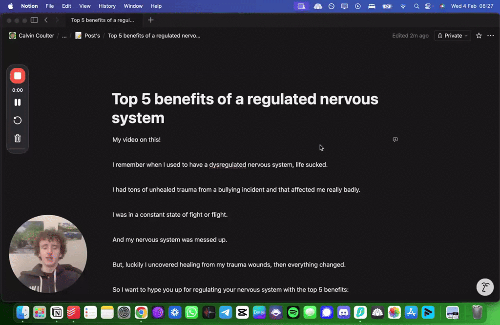  Top 5 benefits of a regulated nervous system