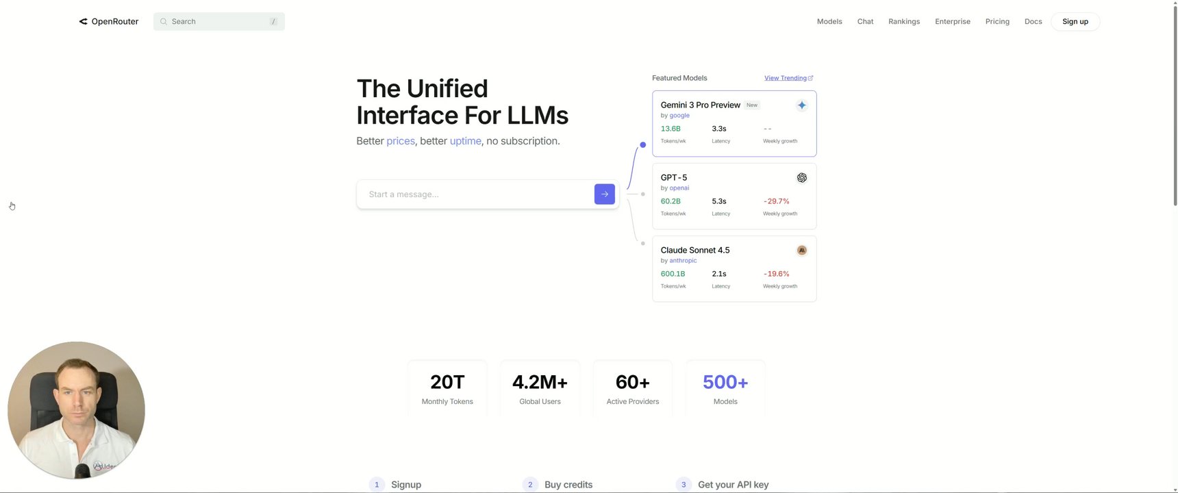 How to create an API Key for OpenRouter