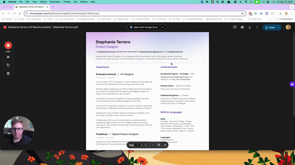 🚫 Graphical Elements & 2 Column Resumes