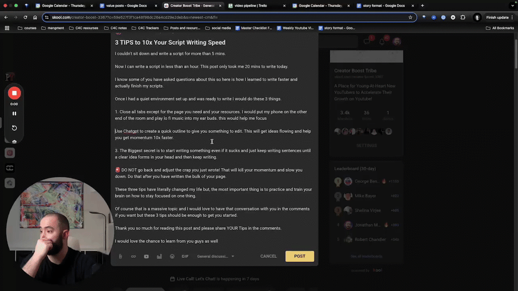How I 10x My Script Writing Speed