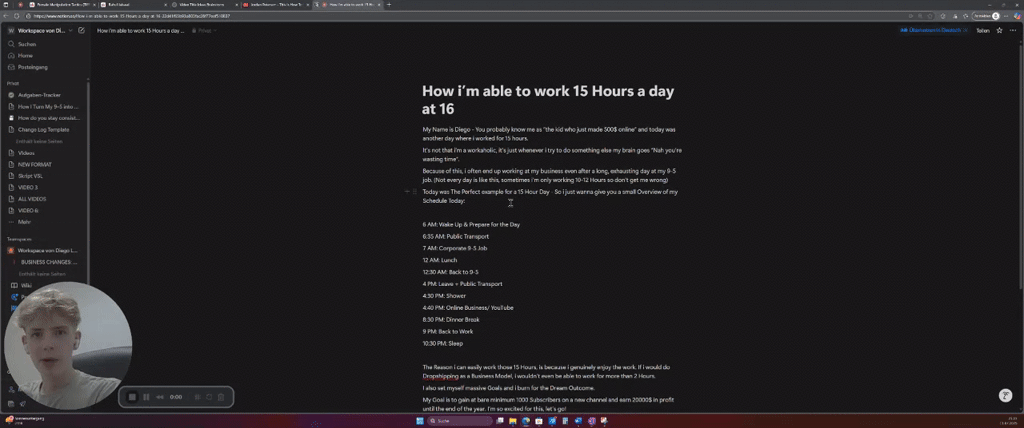 How i’m able to work 15 Hours a day at 16