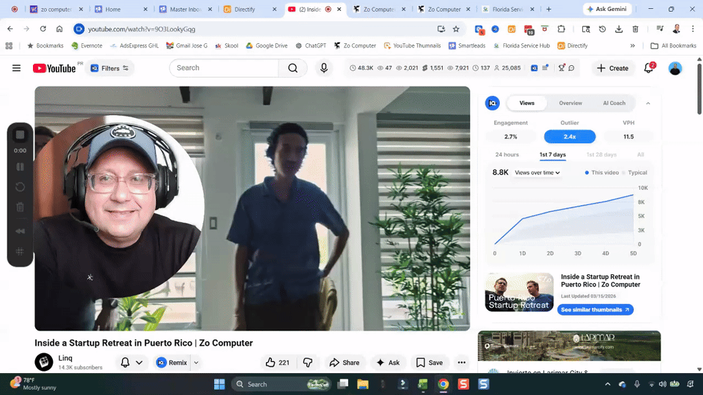 2 genios de IA me encontraron a mí en resturante en Puerto Rico!