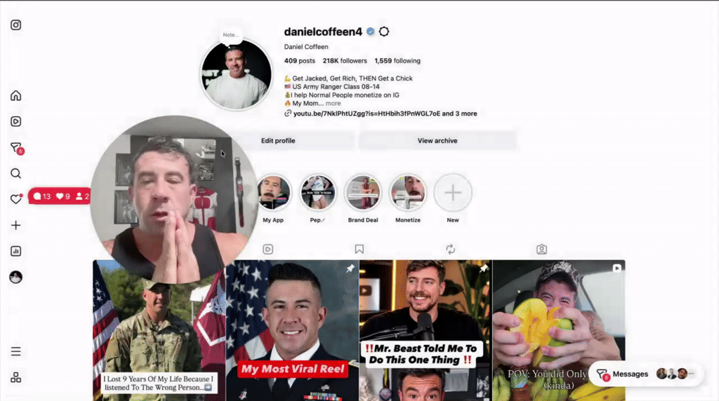 3-2-1 Weekly Posting Schedule to Make Money on Instagram