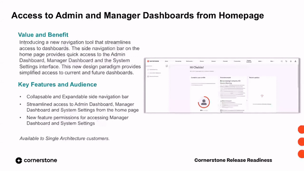 Side Navigation Bar for Admin and Manager Dashboards