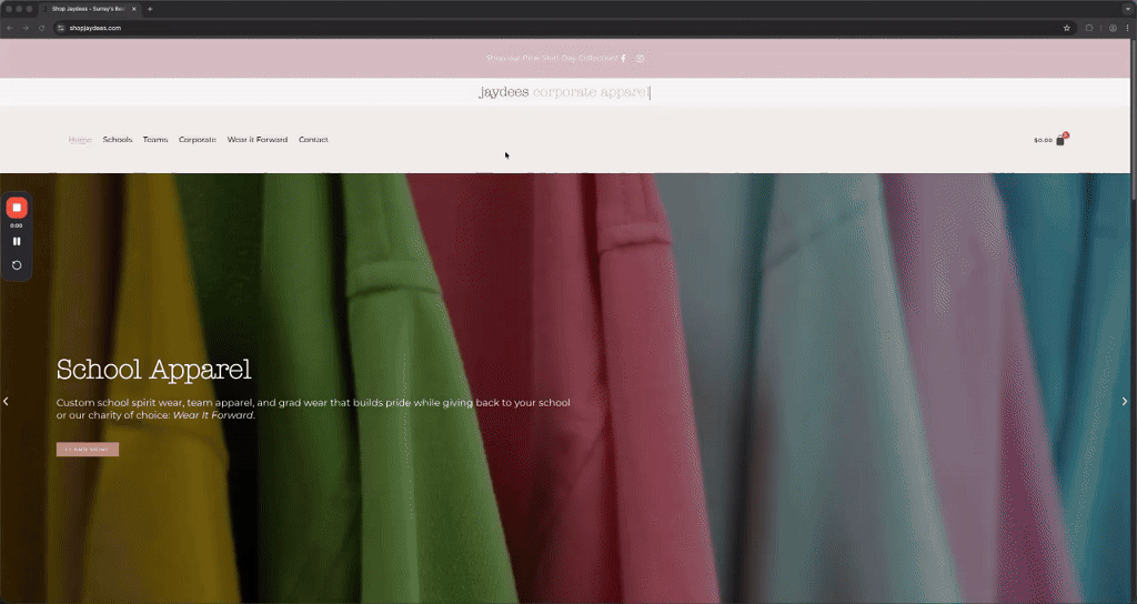 Print Shop eCommerce Website Case Study | Beazy