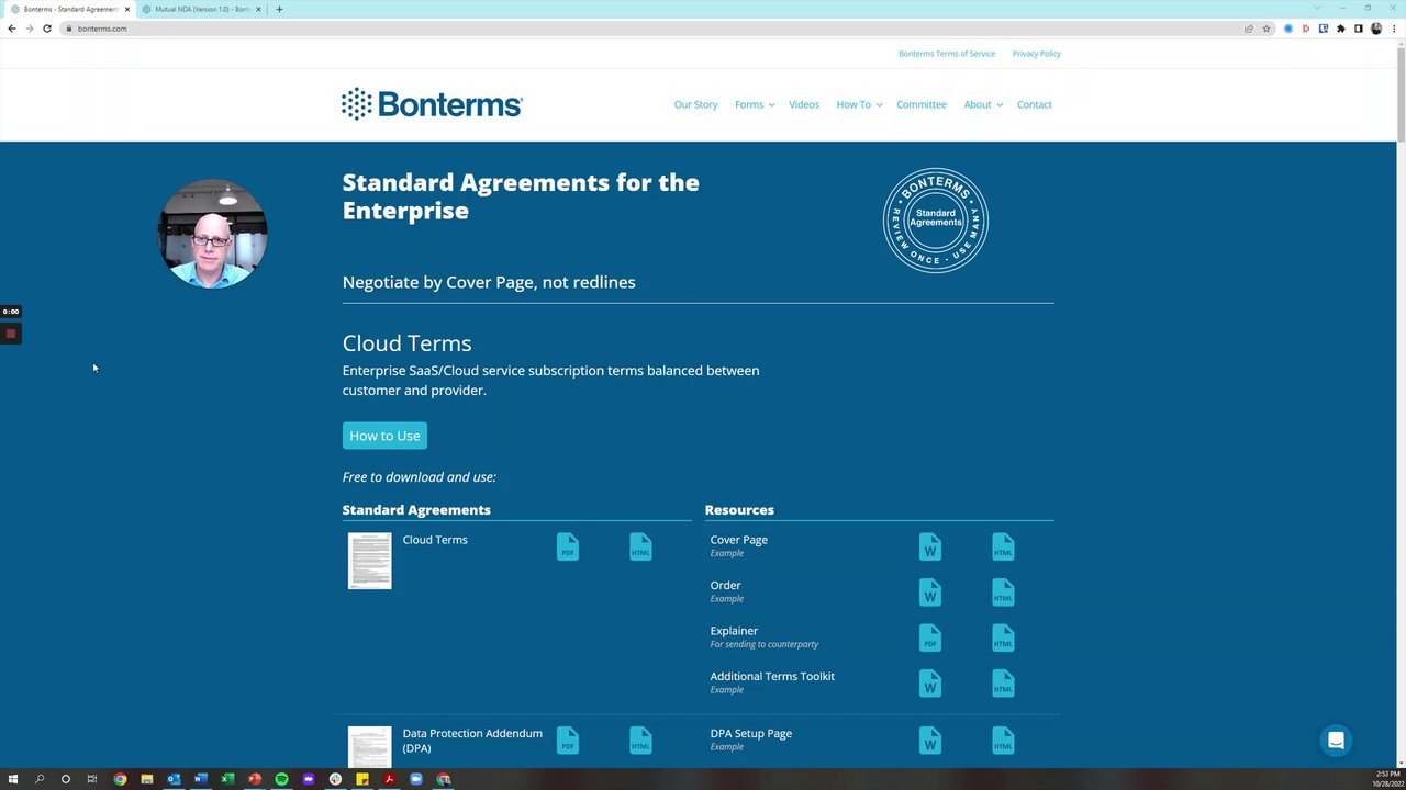 What are Standard Agreements?