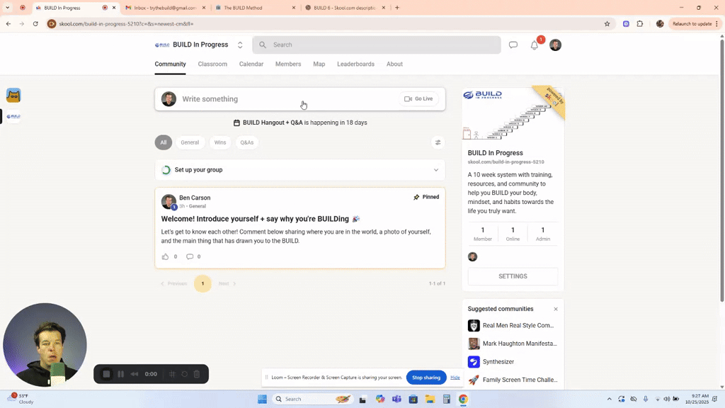 Welcome! Watch This + say why you're BUILDing 🎉