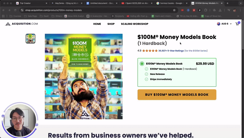 Nhận sách $100M Money Model miễn phí, chỉ cần ... 🥲
