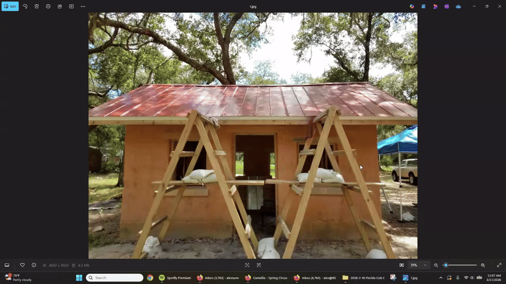 Building the Florida Cob House: Natural Building Case Study #2