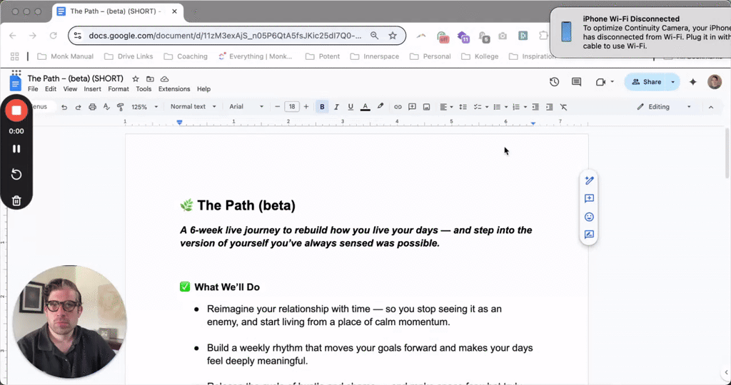 I had intended to post something about "The Path" Monday (but did this instead)