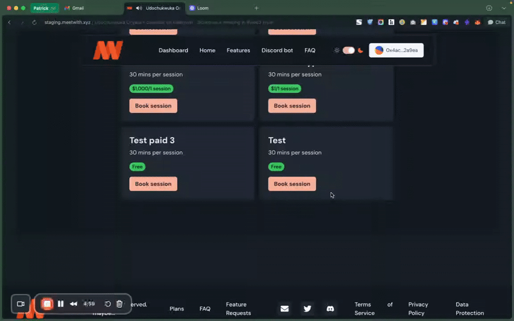 Invoicing & Receipt Feature on Meetwith