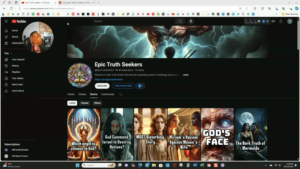 📢Mythology Faceless Channel - $169,000/Yr! 💵