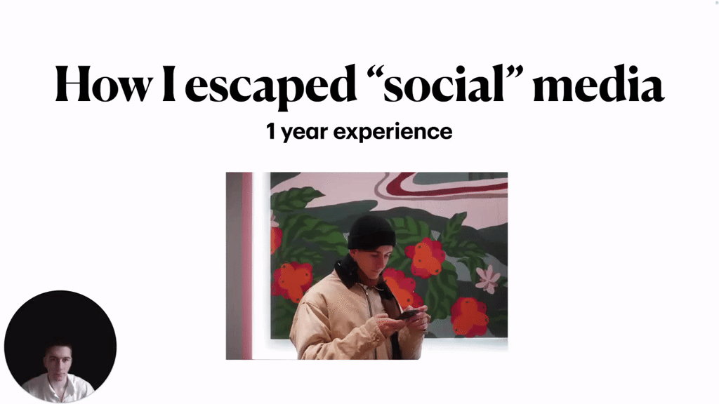 I quit social media for 1 year, here is what happened