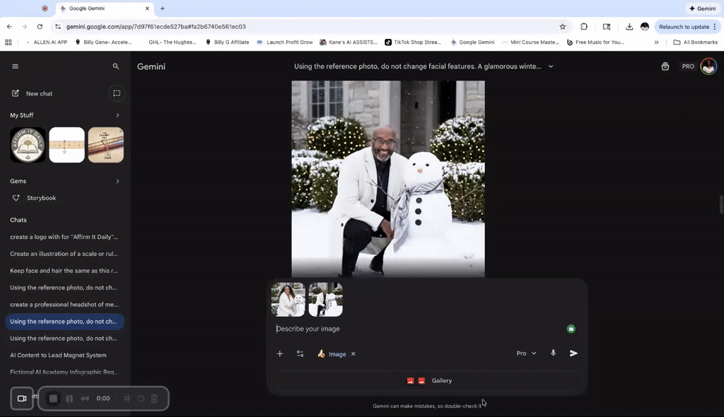Merging 2 Pictures with Gemini (NanoBanana)