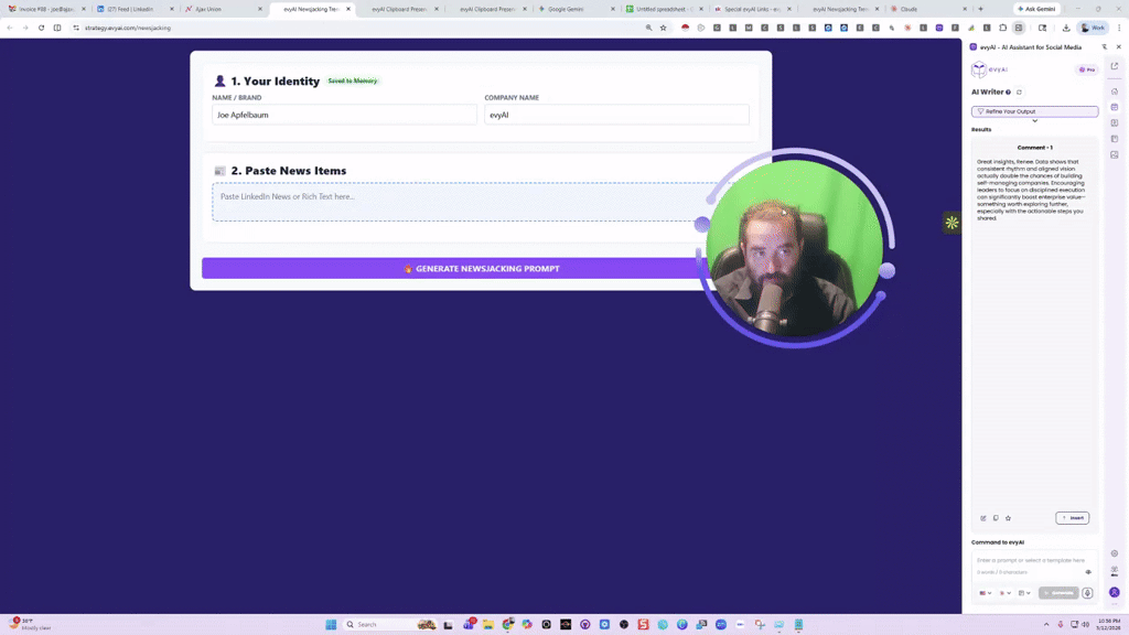 Newsjacking Prompt Generator Tutorial