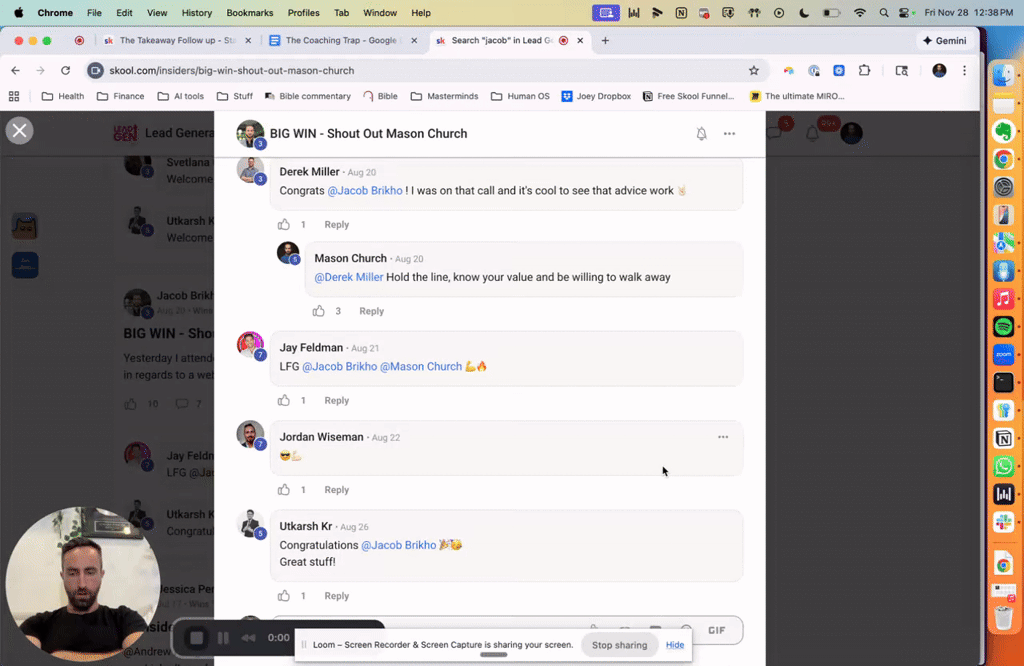 Student Win - 6k Paid in Full after Laser Coaching